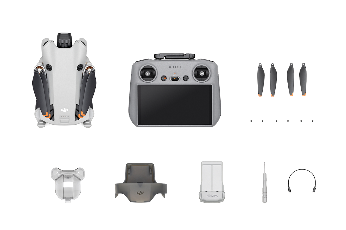 DJI Mini 4 Pro (DJI RC 2) All-In-One Omni Obstacle Sensing Mini Camera Drone